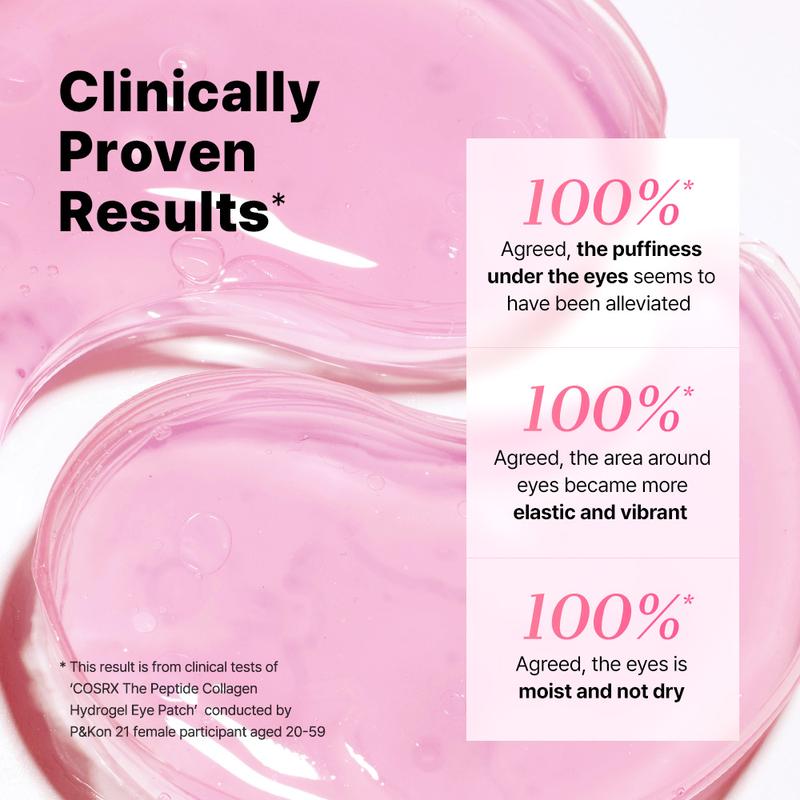 Peptide Collagen Hydrogel Eye Patch UNDER-EYE BAGS IN JUST 10 MINUTES