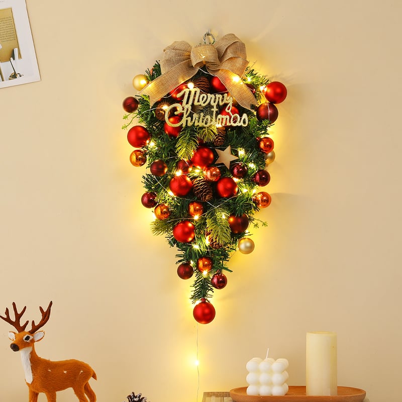 🎄Christmas front door hanging wreath door hanging wall hanging