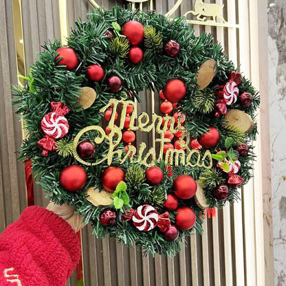🎄Christmas front door hanging wreath door hanging wall hanging