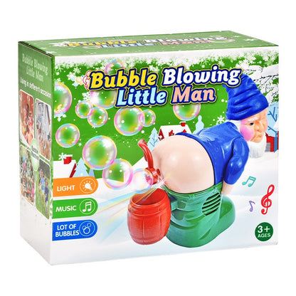 🎅🏻Christmas Hot Sale🎁Funny Santa Bubble Blowing Machine