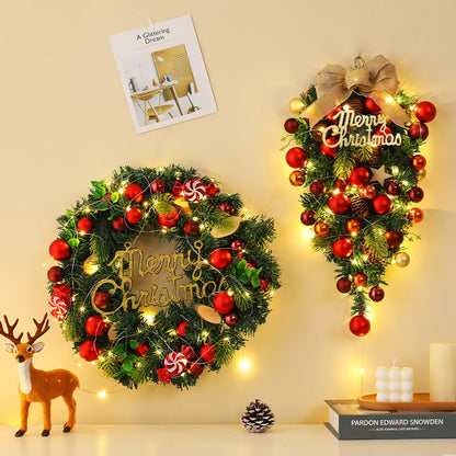 🎄Christmas front door hanging wreath door hanging wall hanging