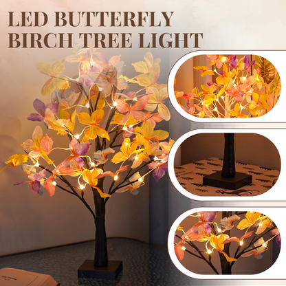 💥Limited-time offer: 50% off-LED Butterfly Birch Tree Light-🎁The Best Gift