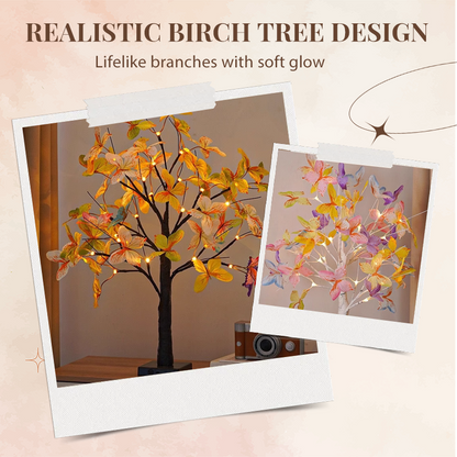 💥Limited-time offer: 50% off-LED Butterfly Birch Tree Light-🎁The Best Gift